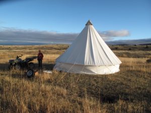 Replica Historically Accurate Sibley Tent with Single Pole